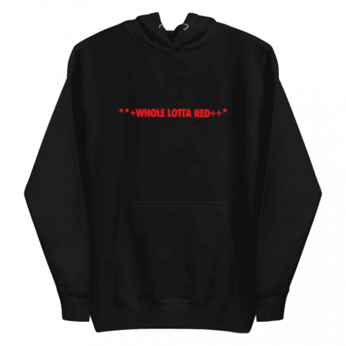 Whole Lotta Red Carti Pull Over Hoodie