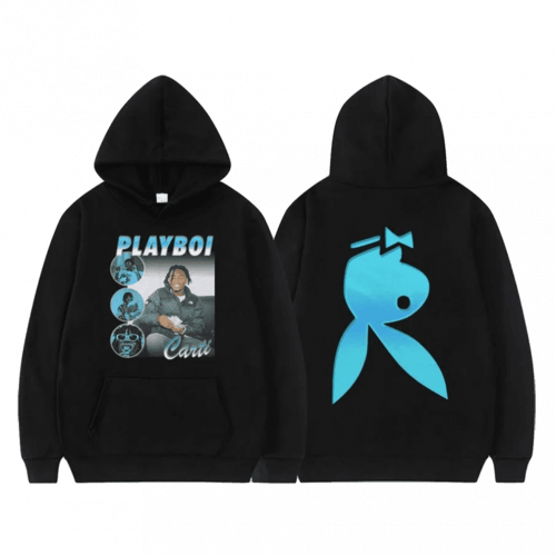 Playboi Carti Back Bunny Hoodies