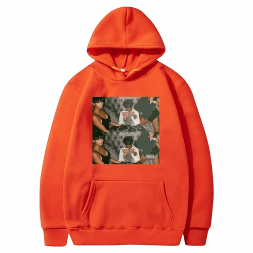 Playboi Carti Rap ASAP Rocky Green Print Hoodies