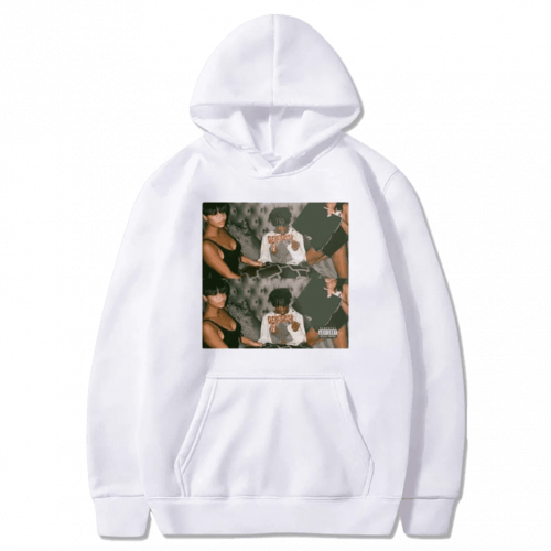 Playboi Carti Rap ASAP Rocky Green Print Hoodies